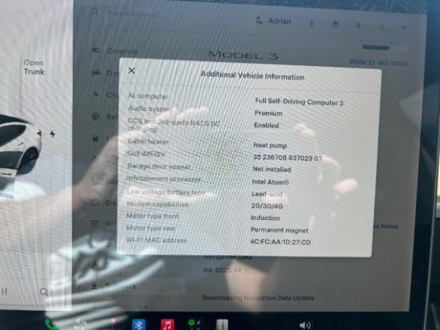 2021 Pearl White Multi-Coat /Black Tesla Model 3 Long Range Dual Motor All-Wheel Drive (5YJ3E1EB1MF) with an ELECTRIC engine, Electric transmission, located at 1865 East Red Hills Pkwy, St. George, 84770, (435) 628-0023, 37.120850, -113.543640 - Very affordable Tesla Model 3 All Wheel Drive, Acceleration boost paid for! HW3 and 5 Seats Interior and exterior in great condition. Ready to roll Every Tesla we sell has had cabin air filter replaced, radiator cleaned, fluids topped AND comes with a mobile charging kit! Battery is healthy and ge- Photo#2