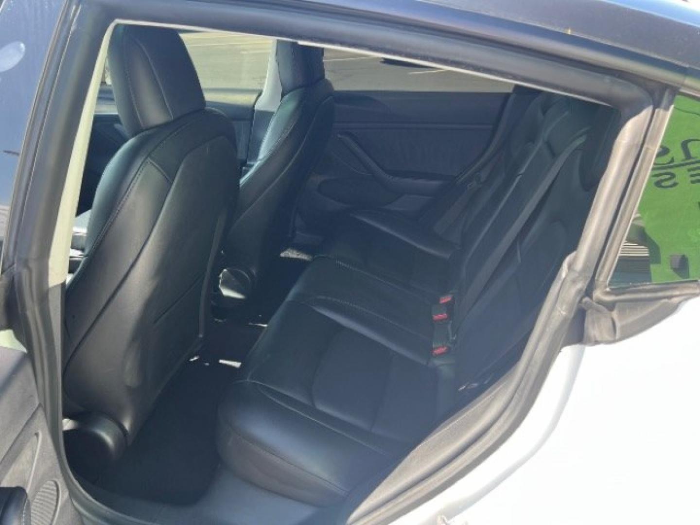 2021 Pearl White Multi-Coat /Black Tesla Model 3 Long Range Dual Motor All-Wheel Drive (5YJ3E1EB1MF) with an ELECTRIC engine, Electric transmission, located at 1865 East Red Hills Pkwy, St. George, 84770, (435) 628-0023, 37.120850, -113.543640 - Very affordable Tesla Model 3 All Wheel Drive, Acceleration boost paid for! HW3 and 5 Seats Interior and exterior in great condition. Ready to roll Every Tesla we sell has had cabin air filter replaced, radiator cleaned, fluids topped AND comes with a mobile charging kit! Battery is healthy and ge- Photo#21