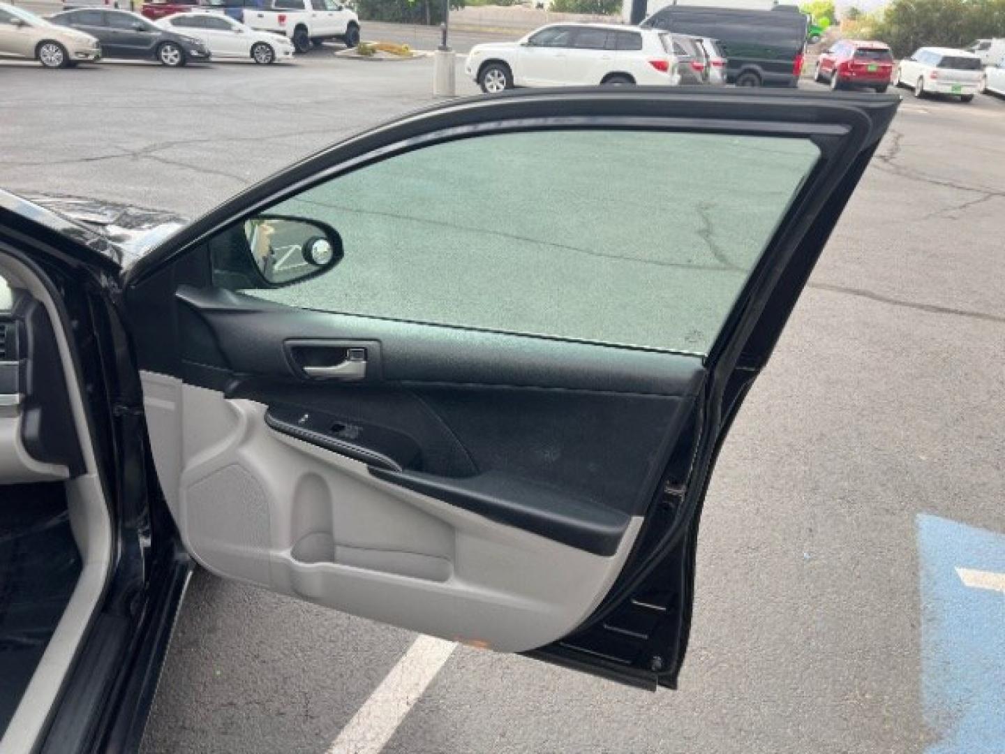 2012 Black /Gray Cloth Interior Toyota Camry Standard (4T1BF1FK0CU) with an 2.5L L4 DOHC 16V engine, 6-Speed Automatic transmission, located at 1865 East Red Hills Pkwy, St. George, 84770, (435) 628-0023, 37.120850, -113.543640 - We specialize in helping ALL people get the best financing available. No matter your credit score, good, bad or none we can get you an amazing rate. Had a bankruptcy, divorce, or repossessions? We give you the green light to get your credit back on the road. Low down and affordable payments that fit- Photo#27