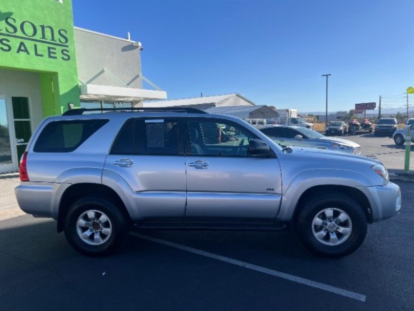 2006 Titanium Metallic /Stone Toyota 4Runner SR5 V6 (JTEZU14R168) with an 4L V-6 DOHC engine, Automatic transmission, located at 1865 East Red Hills Pkwy, St. George, 84770, (435) 628-0023, 37.120850, -113.543640- Photo#7