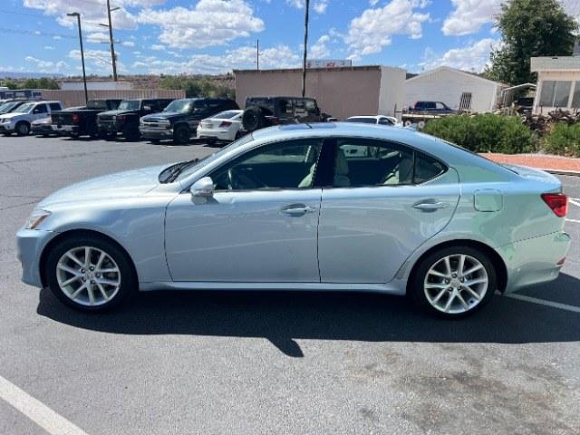 2012 Light Blue /Beige Leather Lexus IS 250 250 RWD (JTHBF5C20C5) with an 2.5L V6 engine, Automatic transmission, located at 940 North Main Street, Cedar City, UT, 84720, (435) 628-0023, 37.692936, -113.061897 - Versatile Southern Utah travel starts with this 2012 Lexus IS 250 250 RWD. Its 2.5L V6, automatic transmission, and rear-wheel drive make it a smart fit for commuting, weekend drives, and Southern Utah road adventures. With 123,907 miles, this IS 250 is ready for its next adventure. The 250 RWD add- Photo#3