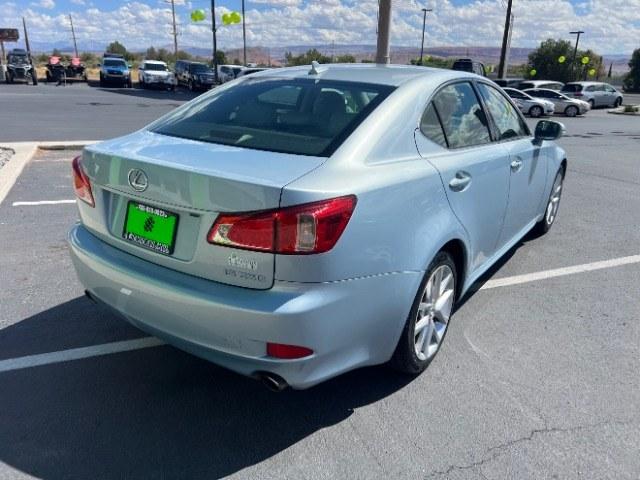 2012 Light Blue /Beige Leather Lexus IS 250 250 RWD (JTHBF5C20C5) with an 2.5L V6 engine, Automatic transmission, located at 940 North Main Street, Cedar City, UT, 84720, (435) 628-0023, 37.692936, -113.061897 - Versatile Southern Utah travel starts with this 2012 Lexus IS 250 250 RWD. Its 2.5L V6, automatic transmission, and rear-wheel drive make it a smart fit for commuting, weekend drives, and Southern Utah road adventures. With 123,907 miles, this IS 250 is ready for its next adventure. The 250 RWD add- Photo#6
