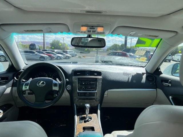 2012 Light Blue /Beige Leather Lexus IS 250 250 RWD (JTHBF5C20C5) with an 2.5L V6 engine, Automatic transmission, located at 940 North Main Street, Cedar City, UT, 84720, (435) 628-0023, 37.692936, -113.061897 - Versatile Southern Utah travel starts with this 2012 Lexus IS 250 250 RWD. Its 2.5L V6, automatic transmission, and rear-wheel drive make it a smart fit for commuting, weekend drives, and Southern Utah road adventures. With 123,907 miles, this IS 250 is ready for its next adventure. The 250 RWD add- Photo#23