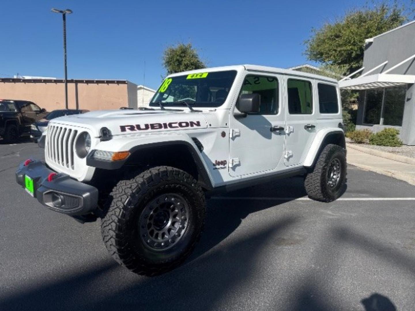 2018 Bright White Clearcoat /Black Jeep Wrangler Unlimited Rubicon 4x4 (1C4HJXFG1JW) with an Pentastar 3.6L V-6 DOHC engine, Automatic transmission, located at 1865 East Red Hills Pkwy, St. George, 84770, (435) 628-0023, 37.120850, -113.543640 - Versatile Southern Utah travel starts with this 2018 Jeep Wrangler Unlimited Rubicon 4x4. Its 3.6L V6 engine, automatic transmission, and 4x4 drivetrain make it a smart fit for trail runs, canyon weekends, and everyday driving. With 86206 miles, this Wrangler is ready for its next adventure. The Ru- Photo#2