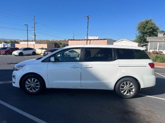 2019 Snow White Pearl /Gray Kia Sedona LX (KNDMB5C17K6) with an Lambda 3.3L V-6 gasoline direct injection engine, Automatic transmission, located at 1865 East Red Hills Pkwy, St. George, 84770, (435) 628-0023, 37.120850, -113.543640 - We specialize in helping ALL people get the best financing available. No matter your credit score, good, bad or none we can get you an amazing rate. Had a bankruptcy, divorce, or repossessions? We give you the green light to get your credit back on the road. Low down and affordable payments that fit- Photo#3