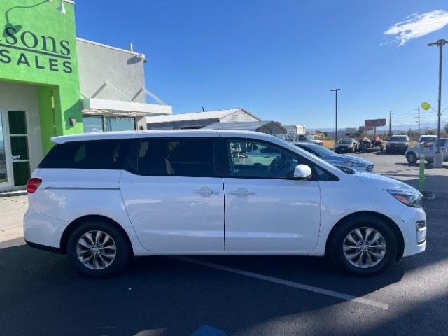 2019 Snow White Pearl /Gray Kia Sedona LX (KNDMB5C17K6) with an Lambda 3.3L V-6 gasoline direct injection engine, Automatic transmission, located at 1865 East Red Hills Pkwy, St. George, 84770, (435) 628-0023, 37.120850, -113.543640 - We specialize in helping ALL people get the best financing available. No matter your credit score, good, bad or none we can get you an amazing rate. Had a bankruptcy, divorce, or repossessions? We give you the green light to get your credit back on the road. Low down and affordable payments that fit- Photo#7