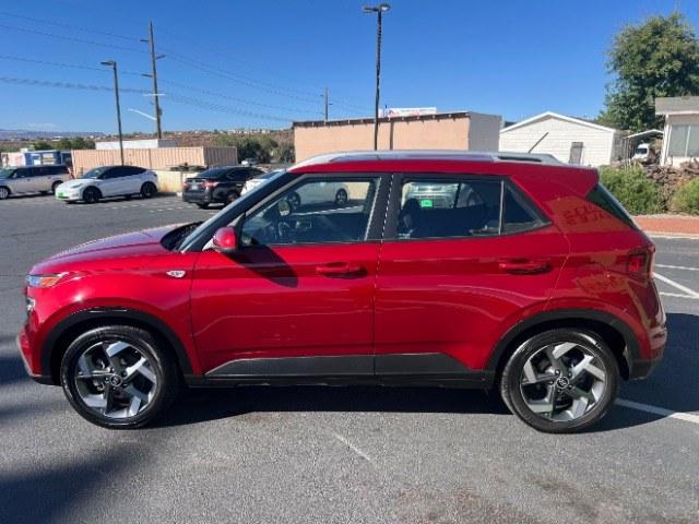 2025 Ultimate Red /Gray Hyundai Venue SEL (KMHRC8A39SU) with an Smartstream 1.6L I-4 DOHC engine, Automatic transmission, located at 940 North Main Street, Cedar City, UT, 84720, (435) 628-0023, 37.692936, -113.061897 - Versatile Southern Utah travel starts with this 2025 Hyundai Venue SEL. Its Smartstream 1.6L 4-cylinder, automatic transmission, and front-wheel drive make it a smart fit for commuting, errands, and easy Southern Utah day trips. With 49,995 miles, this Venue is ready for its next adventure. The SEL- Photo#3