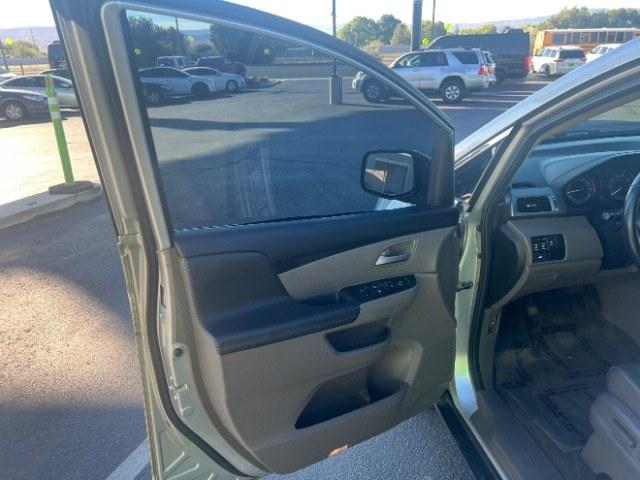 2013 Alabaster Silver Metallic /Truffle Honda Odyssey EX-L (5FNRL5H65DB) with an 3.5L V-6 i-VTEC variable valve control engine, Automatic transmission, located at 940 North Main Street, Cedar City, UT, 84720, (435) 628-0023, 37.692936, -113.061897 - Versatile Southern Utah travel starts with this 2013 Honda Odyssey EX-L. Its 3.5L V6, automatic transmission, and front-wheel drive make it a smart fit for school runs, family trips, and Southern Utah road adventures. With 137,530 miles, this Odyssey is ready for its next adventure. The EX-L adds T- Photo#12