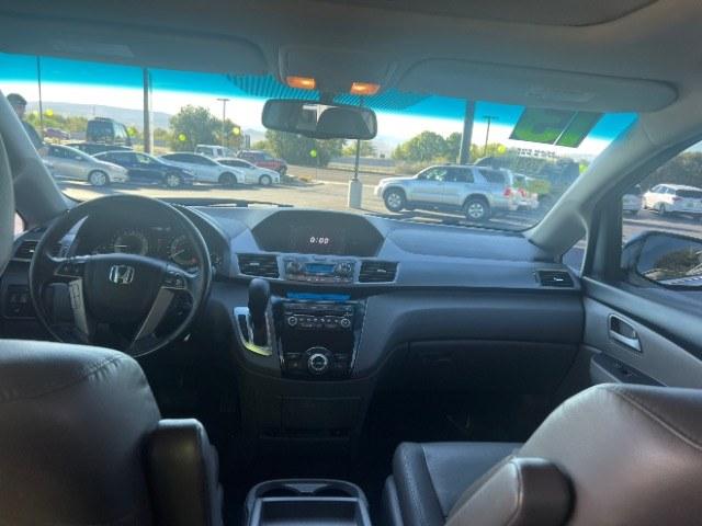 2013 Alabaster Silver Metallic /Truffle Honda Odyssey EX-L (5FNRL5H65DB) with an 3.5L V-6 i-VTEC variable valve control engine, Automatic transmission, located at 940 North Main Street, Cedar City, UT, 84720, (435) 628-0023, 37.692936, -113.061897 - Versatile Southern Utah travel starts with this 2013 Honda Odyssey EX-L. Its 3.5L V6, automatic transmission, and front-wheel drive make it a smart fit for school runs, family trips, and Southern Utah road adventures. With 137,530 miles, this Odyssey is ready for its next adventure. The EX-L adds T- Photo#20
