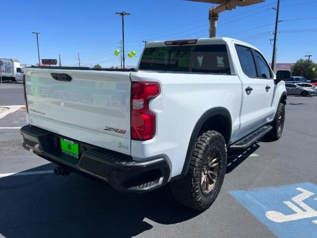 2023 Summit White /Jet Black/Graystone Chevrolet Silverado 1500 4WD Crew Cab Short Bed ZR2 (3GCUDHEL3PG) with an EcoTec3 6.2L V-8 direct injection engine, Automatic transmission, located at 1865 East Red Hills Pkwy, St. George, 84770, (435) 628-0023, 37.120850, -113.543640- Photo#6