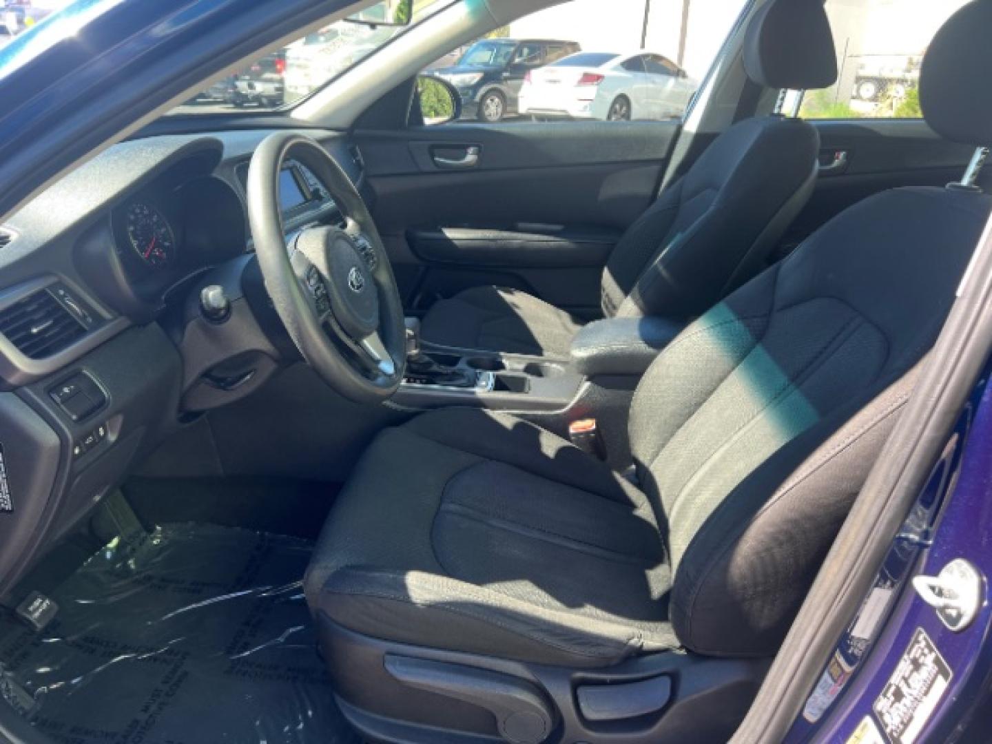 2017 Horizon Blue /Black Kia Optima LX (5XXGT4L36HG) with an Theta II 2.4L I-4 direct injection engine, Automatic transmission, located at 1865 East Red Hills Pkwy, St. George, 84770, (435) 628-0023, 37.120850, -113.543640 - Want a comfortable sedan that won't punish you at the pump? This 2017 Kia Optima LX brings Kia's 2.4L four-cylinder and front-wheel drive - a smooth daily driver for Southern Utah commuting and weekend trips. We specialize in in-house financing and work with all credit types - good, fair, challenge- Photo#14