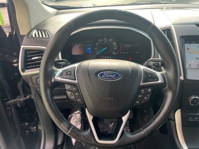 2016 Shadow Black /Ebony Ford Edge SEL (2FMPK3J84GB) with an 3.5L V-6 DOHC engine, Automatic transmission, located at 940 North Main Street, Cedar City, UT, 84720, (435) 628-0023, 37.692936, -113.061897 - Versatile Southern Utah travel starts with this 2016 Ford Edge SEL. Its 3.5L V6 engine, automatic transmission, and front-wheel drive make it a smart fit for commuting, family trips, and everyday errands. With 118215 miles, this Edge is ready for its next adventure. The SEL adds leather seating, he- Photo#16