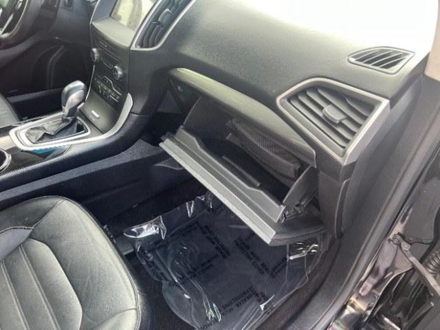 2016 Shadow Black /Ebony Ford Edge SEL (2FMPK3J84GB) with an 3.5L V-6 DOHC engine, Automatic transmission, located at 940 North Main Street, Cedar City, UT, 84720, (435) 628-0023, 37.692936, -113.061897 - Versatile Southern Utah travel starts with this 2016 Ford Edge SEL. Its 3.5L V6 engine, automatic transmission, and front-wheel drive make it a smart fit for commuting, family trips, and everyday errands. With 118215 miles, this Edge is ready for its next adventure. The SEL adds leather seating, he- Photo#29