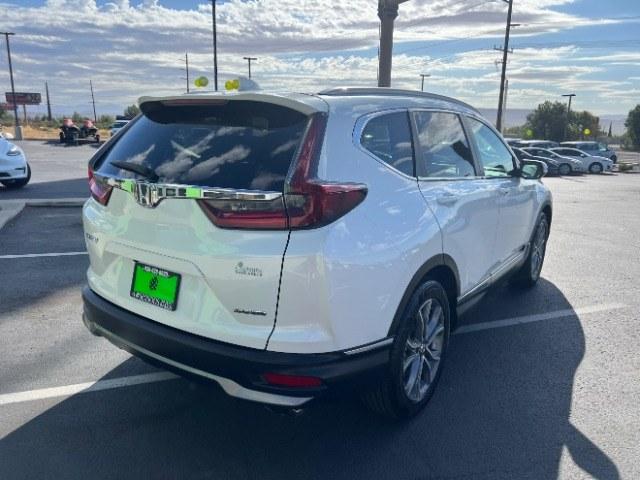 2020 Platinum White Pearl /Black Honda CR-V 2WD Touring (7FARW1H97LE) with an 1.5L I-4 direct injection engine, Automatic transmission, located at 1865 East Red Hills Pkwy, St. George, 84770, (435) 628-0023, 37.120850, -113.543640 - Versatile Southern Utah travel starts with this 2020 Honda CR-V Touring. Its 1.5L turbo 4-cylinder, CVT, and front-wheel drive make it a smart fit for commuting, family errands, road trips, and outdoor weekends. With 48,804 miles, this CR-V is ready for its next adventure. The Touring adds leather- Photo#6