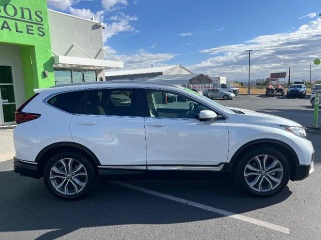 2020 Platinum White Pearl /Black Honda CR-V 2WD Touring (7FARW1H97LE) with an 1.5L I-4 direct injection engine, Automatic transmission, located at 1865 East Red Hills Pkwy, St. George, 84770, (435) 628-0023, 37.120850, -113.543640 - Versatile Southern Utah travel starts with this 2020 Honda CR-V Touring. Its 1.5L turbo 4-cylinder, CVT, and front-wheel drive make it a smart fit for commuting, family errands, road trips, and outdoor weekends. With 48,804 miles, this CR-V is ready for its next adventure. The Touring adds leather- Photo#7