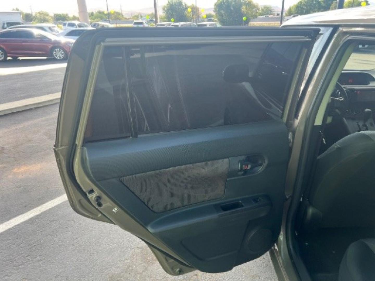 2014 Army Rock Metallic /Dark Charcoal Scion xB Release Series (JTLZE4FE0EJ) with an 2.4L I-4 DOHC engine, Automatic transmission, located at 940 North Main Street, Cedar City, UT, 84720, (435) 628-0023, 37.692936, -113.061897- Photo#20