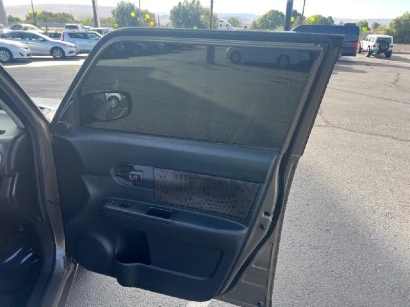 2014 Army Rock Metallic /Dark Charcoal Scion xB Release Series (JTLZE4FE0EJ) with an 2.4L I-4 DOHC engine, Automatic transmission, located at 940 North Main Street, Cedar City, UT, 84720, (435) 628-0023, 37.692936, -113.061897- Photo#26