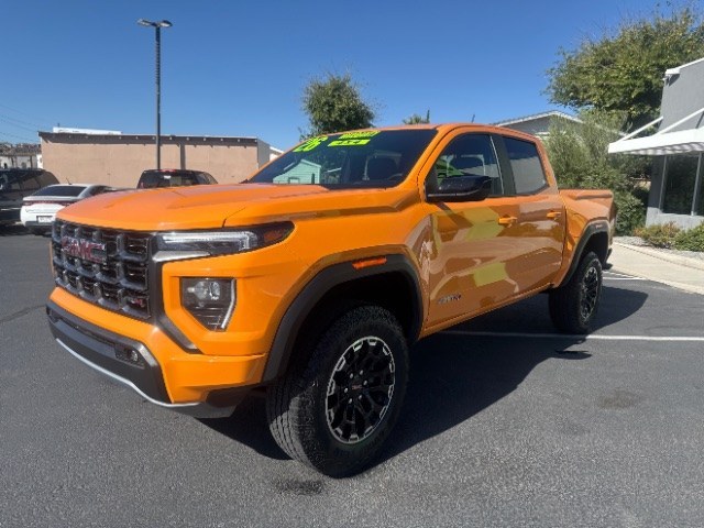 2026 Desert Sun /Jet Black/Timber GMC Canyon AT4, 4WD (1GTP2DEK0T1) with an TurboMax 2.7L I-4 direct injection engine, Automatic transmission, located at 1865 East Red Hills Pkwy, St. George, 84770, (435) 628-0023, 37.120850, -113.543640 - Versatile Southern Utah travel starts with this 2026 GMC Canyon AT4. Its 2.7L turbo 4-cylinder, 8-speed automatic, and four-wheel drive make it a smart fit for job sites, trailheads, towing weekends, and everyday driving. With 17,954 miles, this Canyon is ready for its next adventure. The AT4 adds- Photo#2