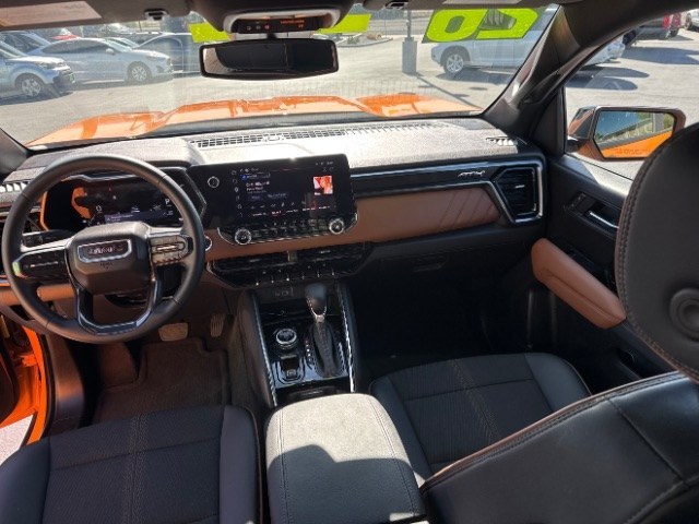 2026 Desert Sun /Jet Black/Timber GMC Canyon AT4, 4WD (1GTP2DEK0T1) with an TurboMax 2.7L I-4 direct injection engine, Automatic transmission, located at 1865 East Red Hills Pkwy, St. George, 84770, (435) 628-0023, 37.120850, -113.543640 - Versatile Southern Utah travel starts with this 2026 GMC Canyon AT4. Its 2.7L turbo 4-cylinder, 8-speed automatic, and four-wheel drive make it a smart fit for job sites, trailheads, towing weekends, and everyday driving. With 17,954 miles, this Canyon is ready for its next adventure. The AT4 adds- Photo#30