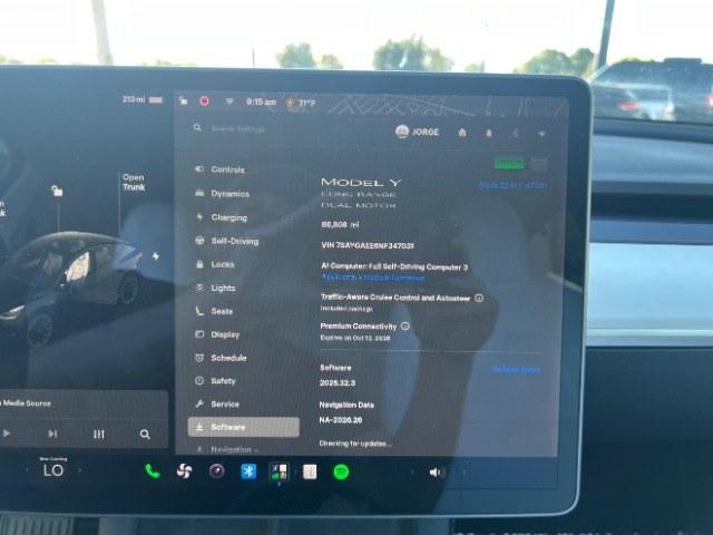 2022 Solid Black /White/Black Tesla Model Y Long Range Dual Motor All-Wheel Drive (7SAYGAEE6NF) with an ELECTRIC engine, Electric transmission, located at 1865 East Red Hills Pkwy, St. George, 84770, (435) 628-0023, 37.120850, -113.543640 - Tesla Model Y All Wheel Drive HW3 with 7 Seats, Third Row, Great tires, Interior is in great condition. Dont let the miles scare you this Tesla has been thoroughly inspected and has plenty of life. Every Tesla we sell has had cabin air filter replaced, radiator cleaned, fluids topped AND comes w- Photo#1