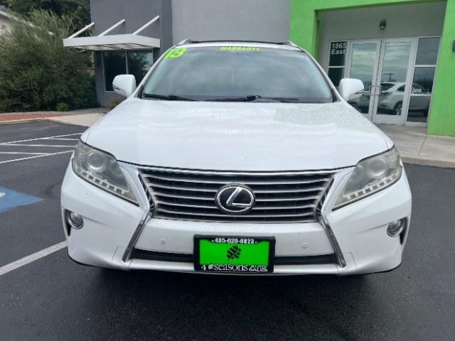 2013 White /Black Leather Interior Lexus RX 350 Base (2T2ZK1BA1DC) with an 3.5L V6 engine, Automatic transmission, located at 940 North Main Street, Cedar City, UT, 84720, (435) 628-0023, 37.692936, -113.061897 - Versatile Southern Utah travel starts with this 2013 Lexus RX 350 Base. Its 3.5L V6, 6-speed automatic transmission, and front-wheel drive make it a smart fit for family trips, commuting, and weekend travel. With 141580 miles, this RX 350 is ready for its next adventure. The Base adds leather seati- Photo#1