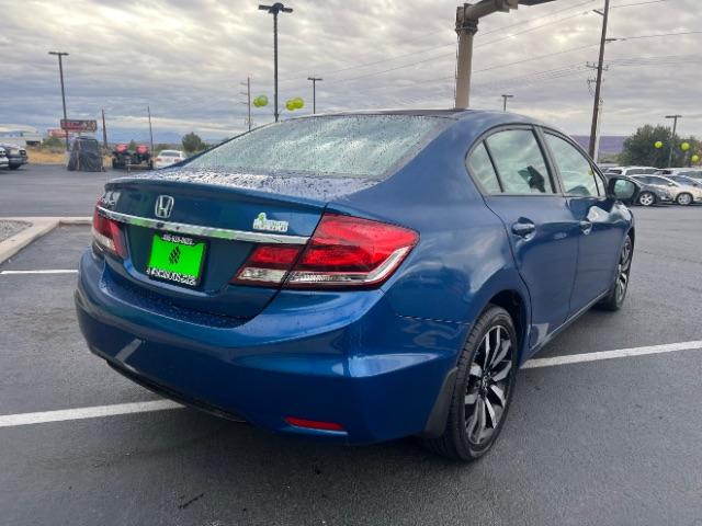 2015 Dyno Blue Pearl /Beige Honda Civic EX-L (2HGFB2F95FH) with an 1.8L I-4 i-VTEC variable valve control engine, Automatic transmission, located at 940 North Main Street, Cedar City, UT, 84720, (435) 628-0023, 37.692936, -113.061897 - Versatile Southern Utah travel starts with this 2015 Honda Civic EX-L. Its 1.8L 4-cylinder, continuously variable transmission, and front-wheel drive make it a smart fit for commuting, errands, and comfortable daily driving. With 147556 miles, this Civic is ready for its next adventure. The EX-L ad- Photo#6