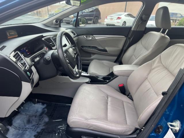 2015 Dyno Blue Pearl /Beige Honda Civic EX-L (2HGFB2F95FH) with an 1.8L I-4 i-VTEC variable valve control engine, Automatic transmission, located at 940 North Main Street, Cedar City, UT, 84720, (435) 628-0023, 37.692936, -113.061897 - Versatile Southern Utah travel starts with this 2015 Honda Civic EX-L. Its 1.8L 4-cylinder, continuously variable transmission, and front-wheel drive make it a smart fit for commuting, errands, and comfortable daily driving. With 147556 miles, this Civic is ready for its next adventure. The EX-L ad- Photo#14