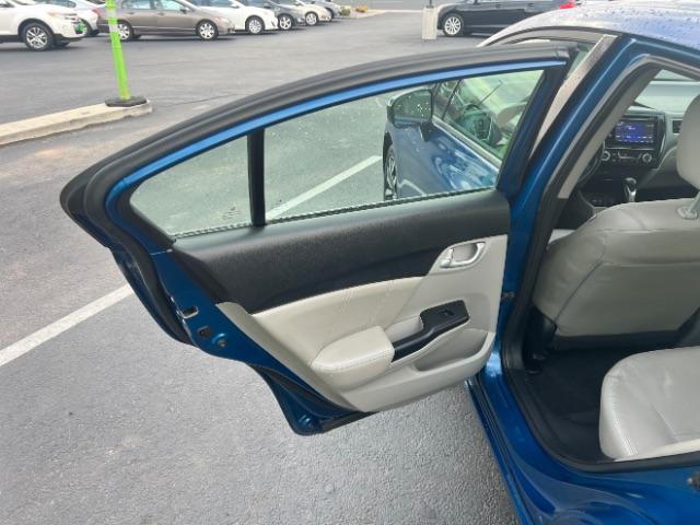 2015 Dyno Blue Pearl /Beige Honda Civic EX-L (2HGFB2F95FH) with an 1.8L I-4 i-VTEC variable valve control engine, Automatic transmission, located at 940 North Main Street, Cedar City, UT, 84720, (435) 628-0023, 37.692936, -113.061897 - Versatile Southern Utah travel starts with this 2015 Honda Civic EX-L. Its 1.8L 4-cylinder, continuously variable transmission, and front-wheel drive make it a smart fit for commuting, errands, and comfortable daily driving. With 147556 miles, this Civic is ready for its next adventure. The EX-L ad- Photo#20