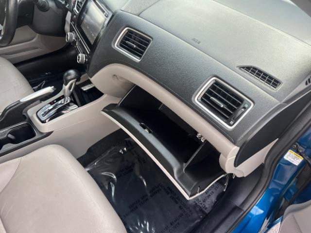 2015 Dyno Blue Pearl /Beige Honda Civic EX-L (2HGFB2F95FH) with an 1.8L I-4 i-VTEC variable valve control engine, Automatic transmission, located at 940 North Main Street, Cedar City, UT, 84720, (435) 628-0023, 37.692936, -113.061897 - Versatile Southern Utah travel starts with this 2015 Honda Civic EX-L. Its 1.8L 4-cylinder, continuously variable transmission, and front-wheel drive make it a smart fit for commuting, errands, and comfortable daily driving. With 147556 miles, this Civic is ready for its next adventure. The EX-L ad- Photo#29
