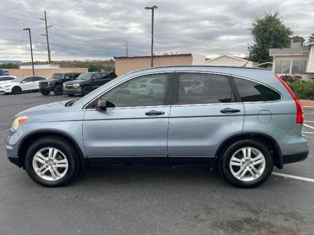 2011 Glacier Blue Metallic /Gray Honda CR-V EX (5J6RE3H52BL) with an 2.4L I-4 DOHC engine, Automatic transmission, located at 940 North Main Street, Cedar City, UT, 84720, (435) 628-0023, 37.692936, -113.061897 - Versatile Southern Utah travel starts with this 2011 Honda CR-V EX. Its 2.4L 4-cylinder, 5-speed automatic transmission, and front-wheel drive make it a smart fit for commuting, errands, and weekend travel. With 104217 miles, this CR-V is ready for its next adventure. The EX adds a power moonroof,- Photo#3