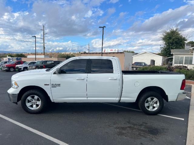 2019 Bright White Clearcoat /Diesel Gray/Black Ram 1500 Classic SLT Crew Cab 4x4 6'4 Box (1C6RR7TT3KS) with an HEMI 5.7L V-8 variable valve control engine, Automatic transmission, located at 1865 East Red Hills Pkwy, St. George, 84770, (435) 628-0023, 37.120850, -113.543640 - Versatile Southern Utah travel starts with this 2019 Ram 1500 Classic SLT Crew Cab 4x4 6'4 Box. Its 5.7L V8, 8-speed automatic transmission, and four-wheel drive make it a smart fit for workdays, family trips, and weekend travel. With 116652 miles, this 1500 Classic is ready for its next adventure.- Photo#3