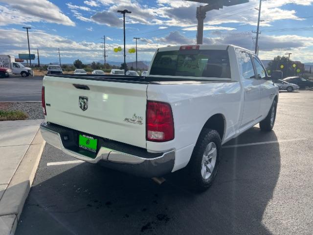 2019 Bright White Clearcoat /Diesel Gray/Black Ram 1500 Classic SLT Crew Cab 4x4 6'4 Box (1C6RR7TT3KS) with an HEMI 5.7L V-8 variable valve control engine, Automatic transmission, located at 1865 East Red Hills Pkwy, St. George, 84770, (435) 628-0023, 37.120850, -113.543640 - Versatile Southern Utah travel starts with this 2019 Ram 1500 Classic SLT Crew Cab 4x4 6'4 Box. Its 5.7L V8, 8-speed automatic transmission, and four-wheel drive make it a smart fit for workdays, family trips, and weekend travel. With 116652 miles, this 1500 Classic is ready for its next adventure.- Photo#6
