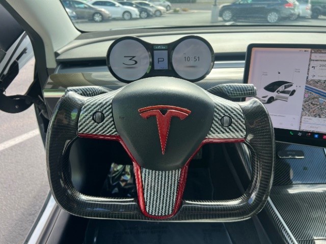 2020 Pearl White Multi-Coat /White/Black Tesla Model 3 Long Range Dual Motor All-Wheel Drive (5YJ3E1EB7LF) with an Electric engine, Electric transmission, located at 1865 East Red Hills Pkwy, St. George, 84770, (435) 628-0023, 37.120850, -113.543640 - Insanely customized Tesla Model 3. One of a kind that is sure to make people notice you! Despite all these custom parts this tesla still operates perfectly. Rides smooth and all Tesla technology works like it should. What makes this M3 so special: Lambo doors, custom hood, rear spoiler, wheels and- Photo#20