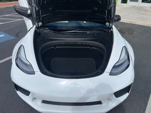 2020 Pearl White Multi-Coat /White/Black Tesla Model 3 Long Range Dual Motor All-Wheel Drive (5YJ3E1EB7LF) with an Electric engine, Electric transmission, located at 1865 East Red Hills Pkwy, St. George, 84770, (435) 628-0023, 37.120850, -113.543640 - Insanely customized Tesla Model 3. One of a kind that is sure to make people notice you! Despite all these custom parts this tesla still operates perfectly. Rides smooth and all Tesla technology works like it should. What makes this M3 so special: Lambo doors, custom hood, rear spoiler, wheels and- Photo#27