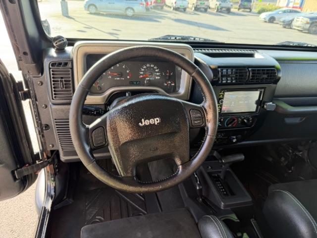 2006 Black Clearcoat/Dark Khaki Soft Top /Dark Slate Gray Jeep Wrangler Unlimited LJ (1J4FA44SX6P) with an Power Tech 4L I-6 regular gasoline engine, Automatic transmission, located at 1865 East Red Hills Pkwy, St. George, 84770, (435) 628-0023, 37.120850, -113.543640 - Versatile Southern Utah travel starts with this 2006 Jeep Wrangler Unlimited LJ LONG WHEEL BASE. Its 4.0L inline 6-cylinder, 4-speed automatic, and 4x4 make it a smart fit for trail exploring, camping trips, and outdoor weekends. With 117,500 miles, this Wrangler is ready for its next adventure. Th- Photo#14