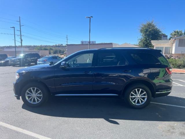2017 Blu By You Pearlcoat /Light Frost Beige/Black Dodge Durango SXT AWD (1C4RDJAG7HC) with an Pentastar 3.6L V-6 DOHC engine, Automatic transmission, located at 1865 East Red Hills Pkwy, St. George, 84770, (435) 628-0023, 37.120850, -113.543640 - Versatile Southern Utah travel starts with this 2017 Dodge Durango SXT AWD. Its 3.6L Pentastar V6 engine, 8-speed automatic transmission, and all-wheel drive make it a smart fit for family adventures, towing, and year-round canyon and mountain trips. With 108,617 miles, this Durango is ready for its- Photo#3